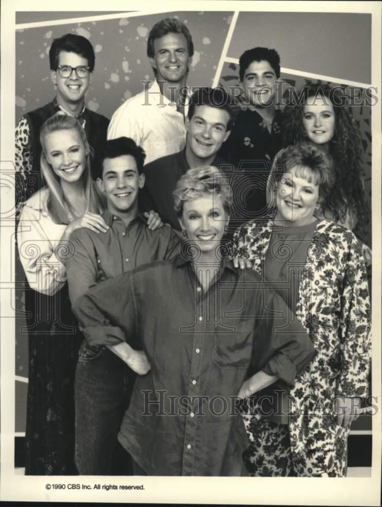 1990 CBS The Hogan Family Cast Press Photo Television Stars