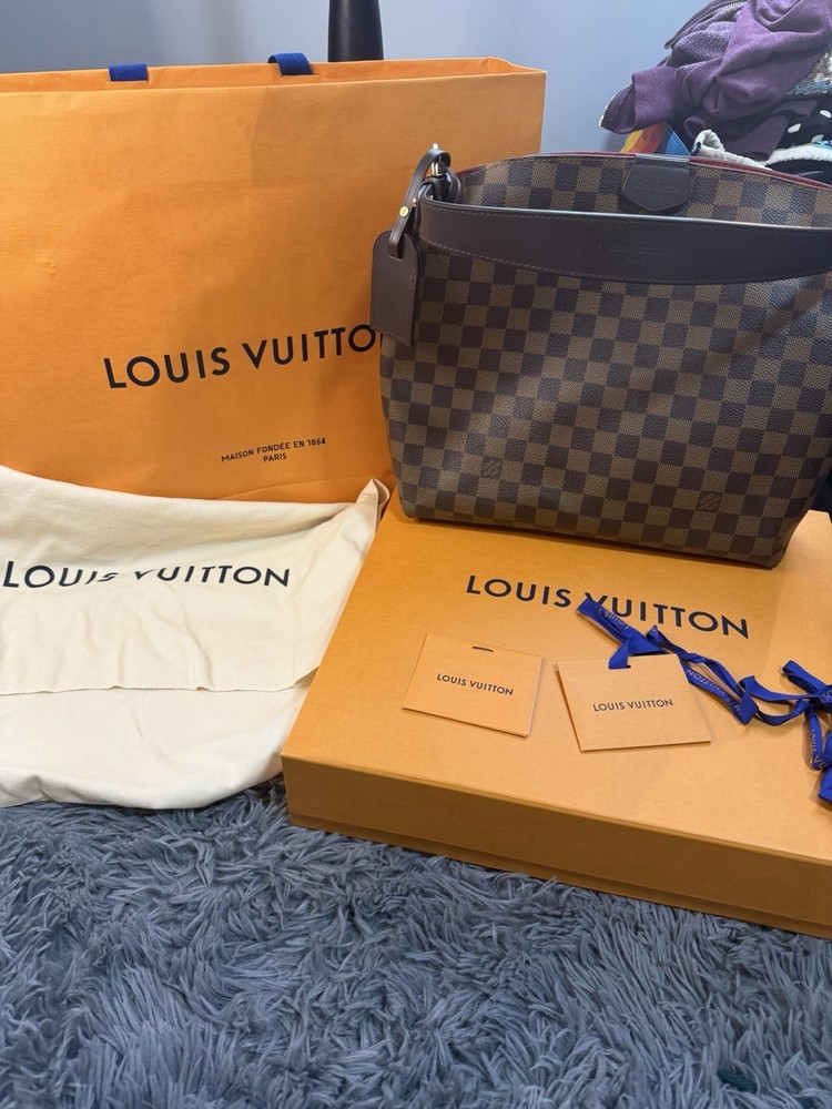 👜 Louis Vuitton Graceful PM – Damier Ebène 👜 EUC