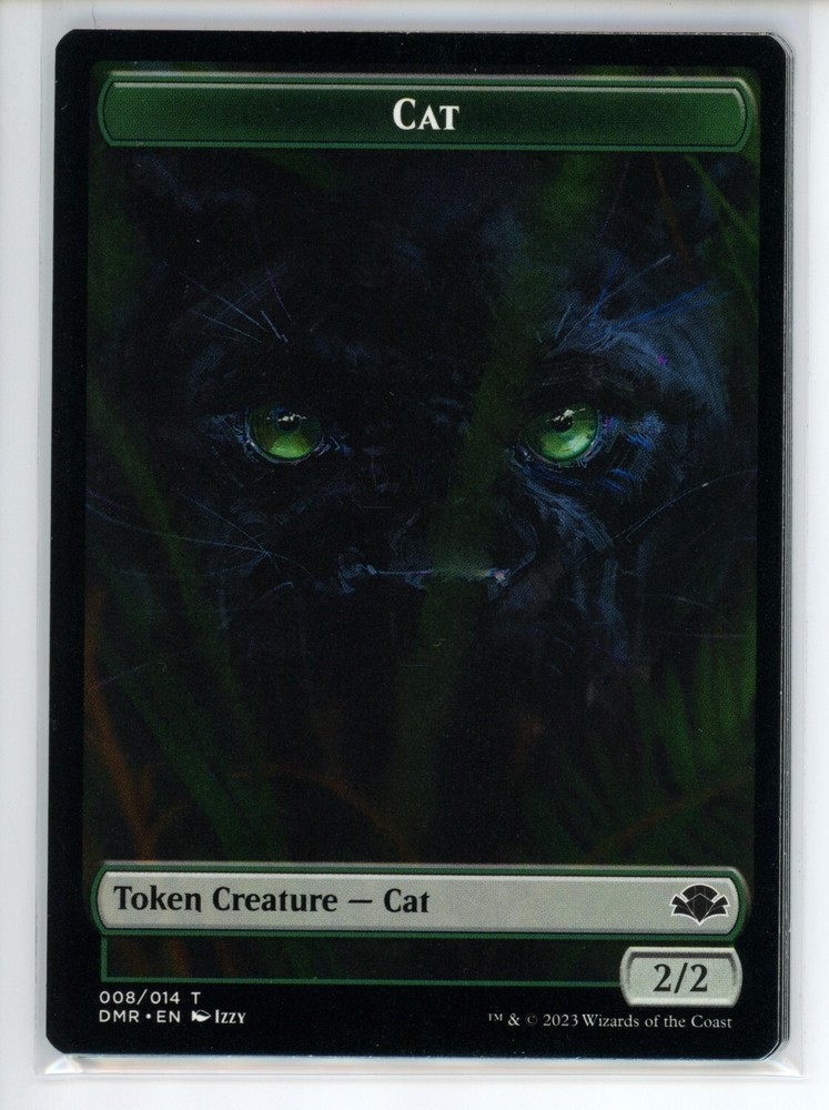 CAT TOKEN (008) Dominaria Remastered #8 DMR(NM+)(MTG)