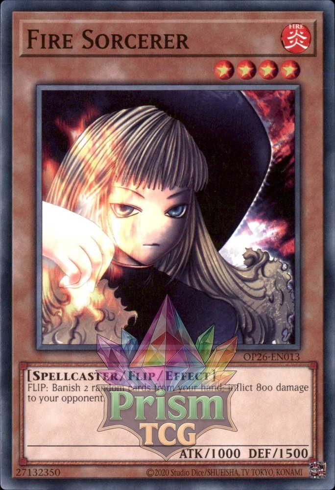 Fire Sorcerer OP26-EN013 Yugioh