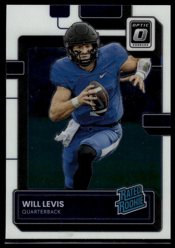 2023 Chronicles #4 Will Levis Donruss Optic Rated Rookies