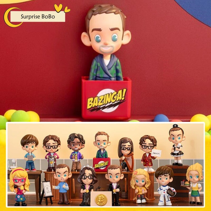POP MART The Big Bang Theory Series Confirmed Blind Box Figure New Toy Hot Gift