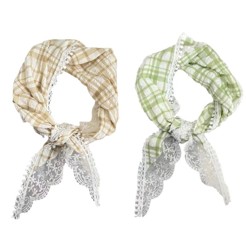 French Style Hair Scarf for Teen Girls - Camping & Photo Outfits
