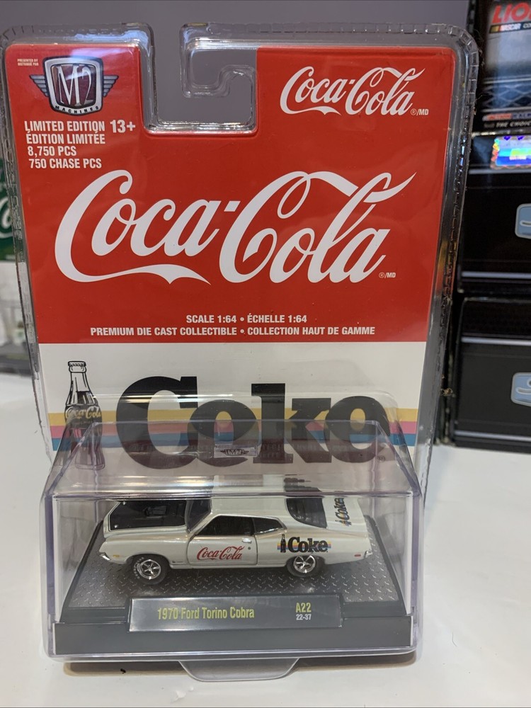 M2 Machines 1970 Ford Torino Cobra 🐍 Coca Cola
