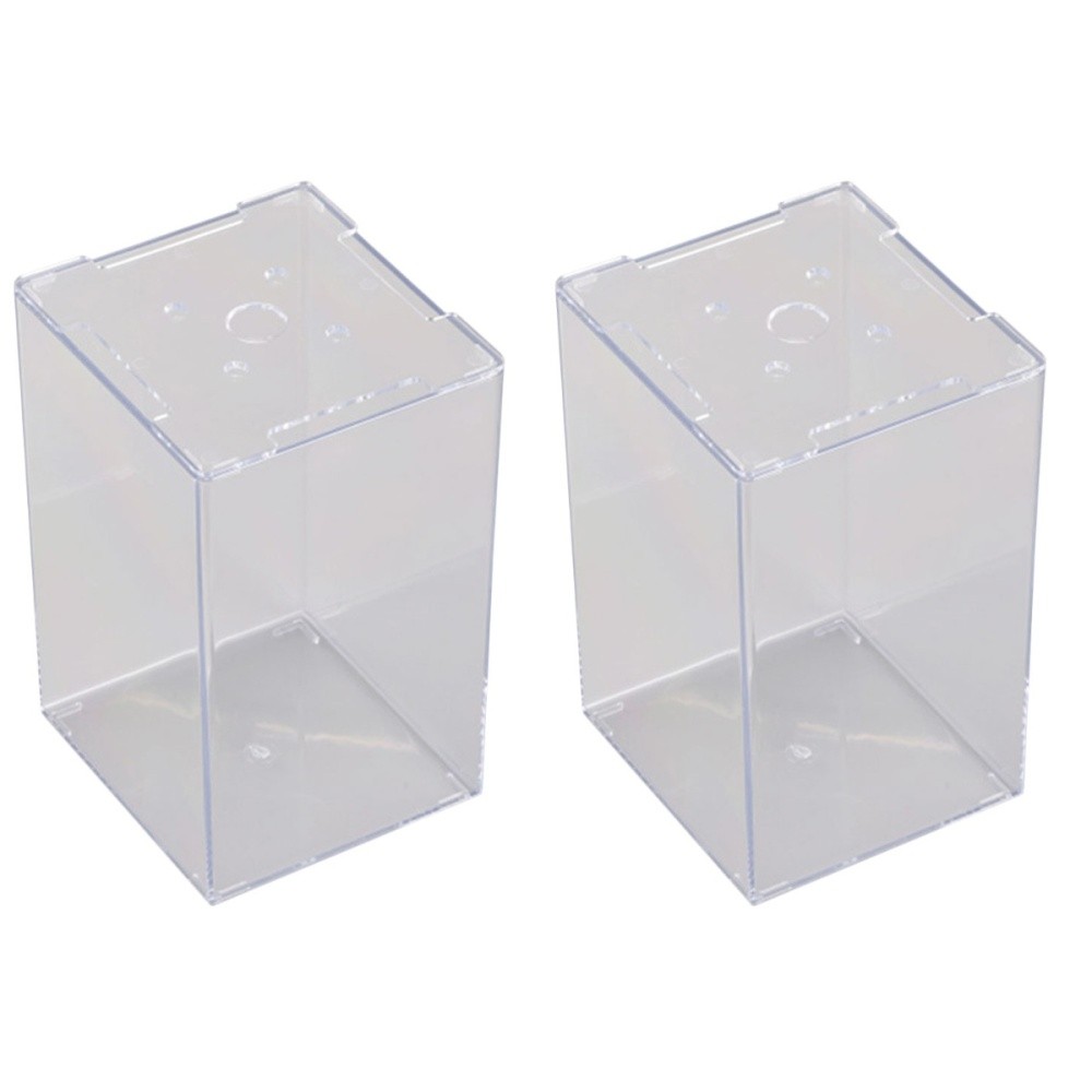 2 Mini Thai Betta Fish Tank Containers for Office Desk