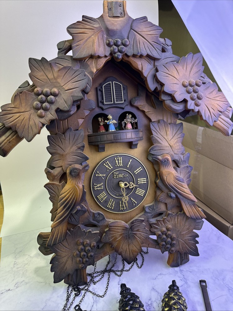 Vintage The Time Company Cuckoo Clock - Condition Unknown
