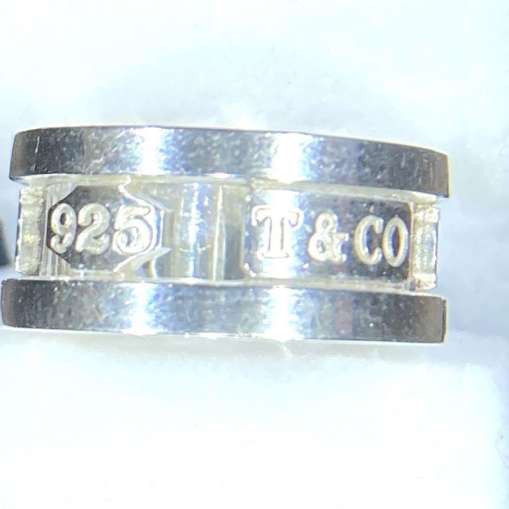 Tiffany & Co. Element 1837 Ring US Size 7 - Authentic Sterling Silver 925