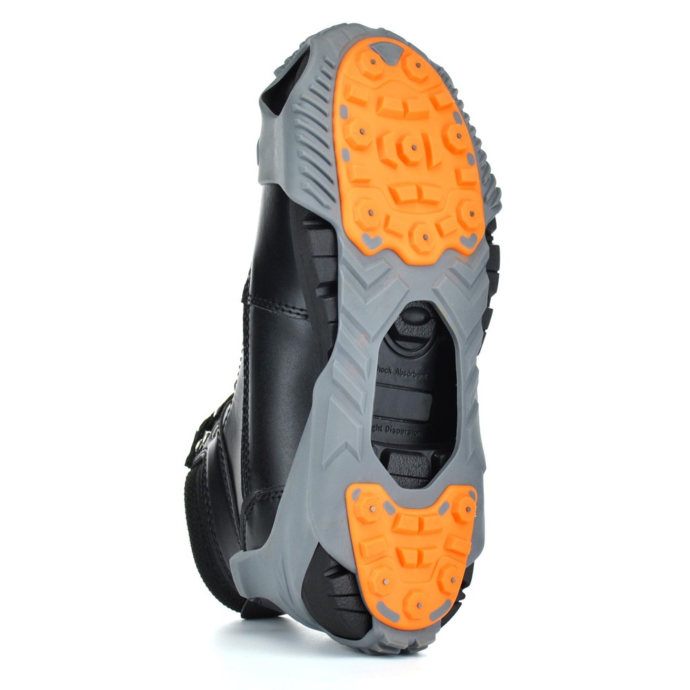 Low-Pro Heavy-Duty Ice Cleat Traction Aid for Snow and Ice Walking