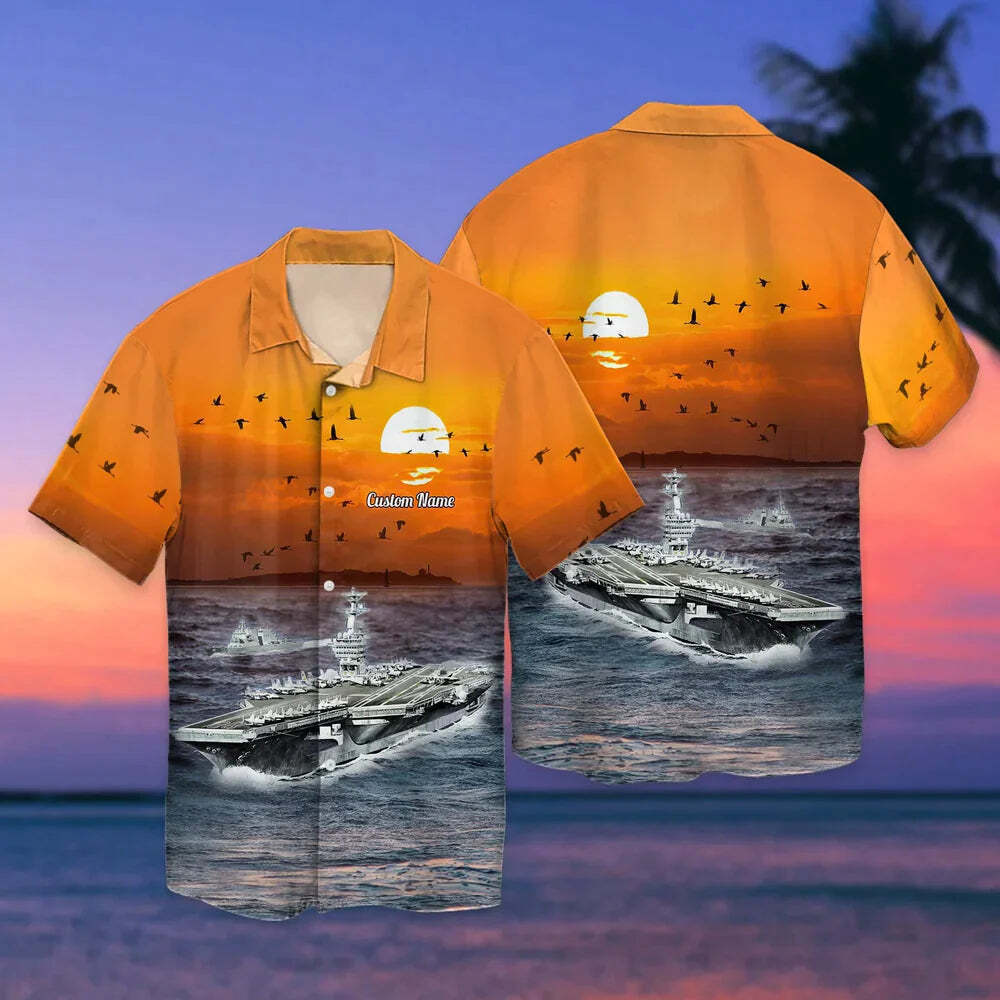 Custom Cruise Hawaiian Shirt with 3D Hawaii Design for Tropical Style