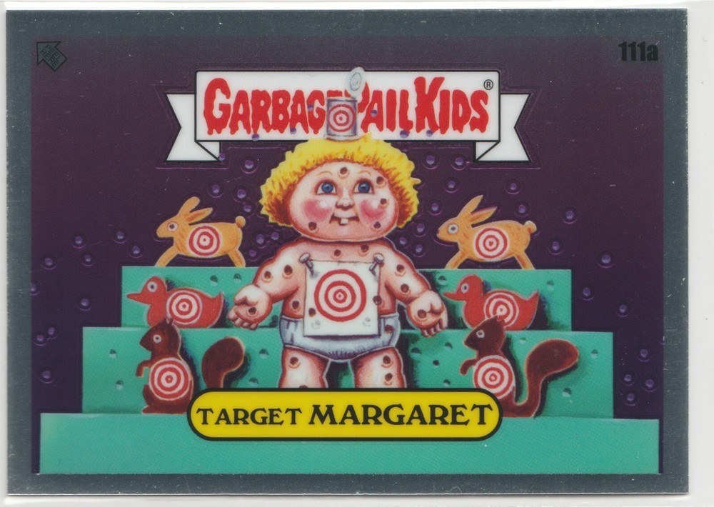 Target Margaret #111a Garbage Pail Kids GPK 2020 Chrome Series 3 CS3 Trading Card