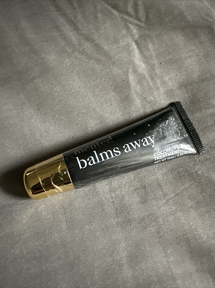 MENTED COSMETICS Balms Away Coconut Lip Treatment 10ml Full Size New Sealed