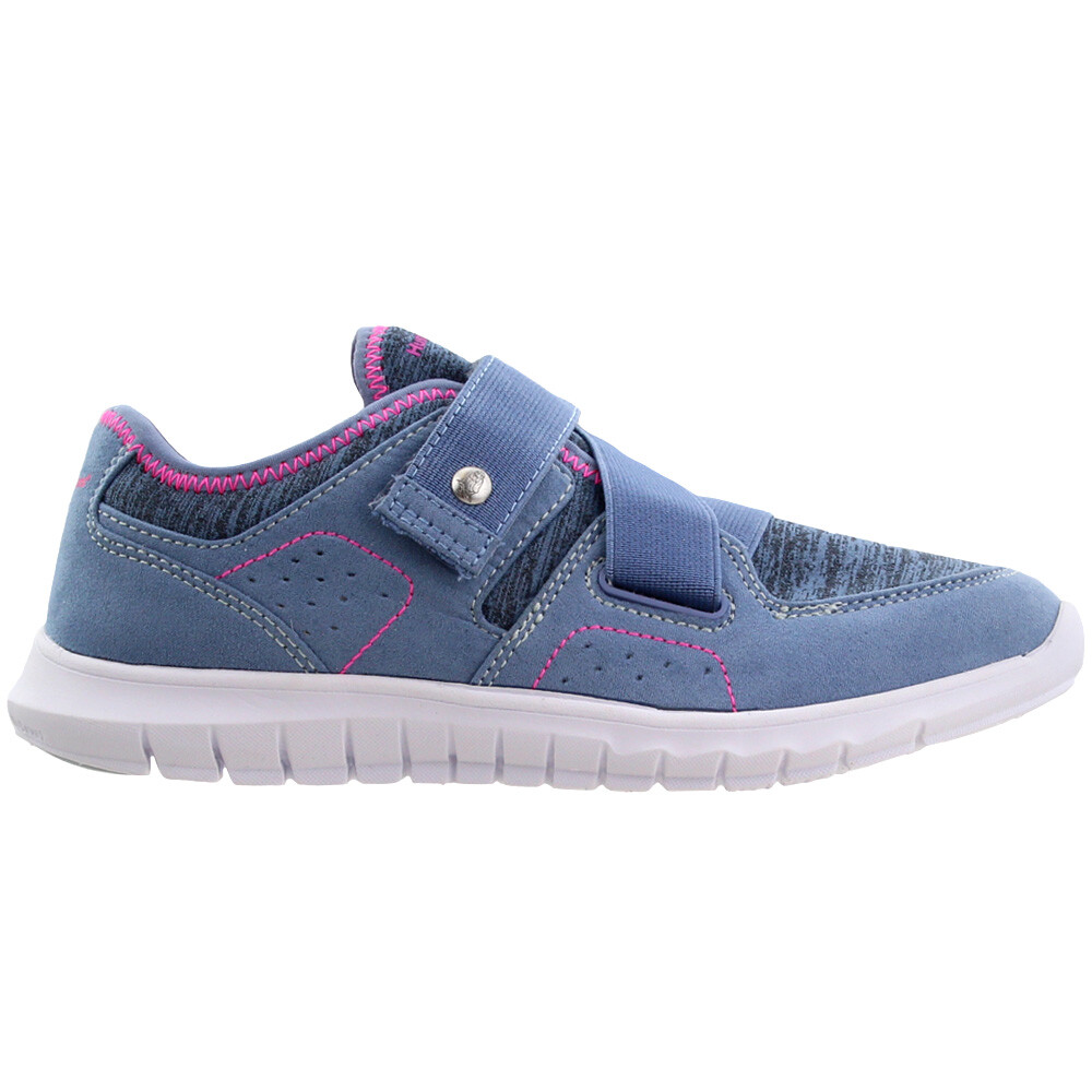 Hush Puppies Sofie Tricia Blue Slip-On Casual Sneakers for Youth Girls HK1613
