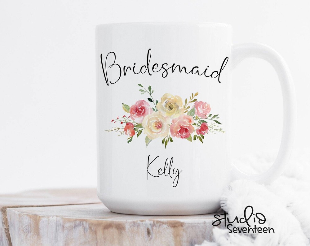 Bridesmaid Proposal Mug Personalized Bridesmaid Gift Bridesmaid Gift Box Will