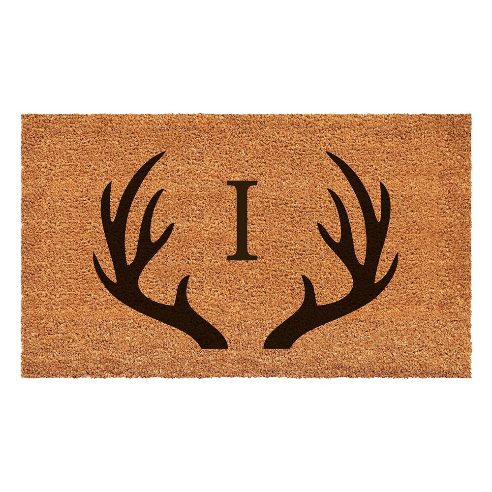 108802436 Antler Monogram Doormat, 24
