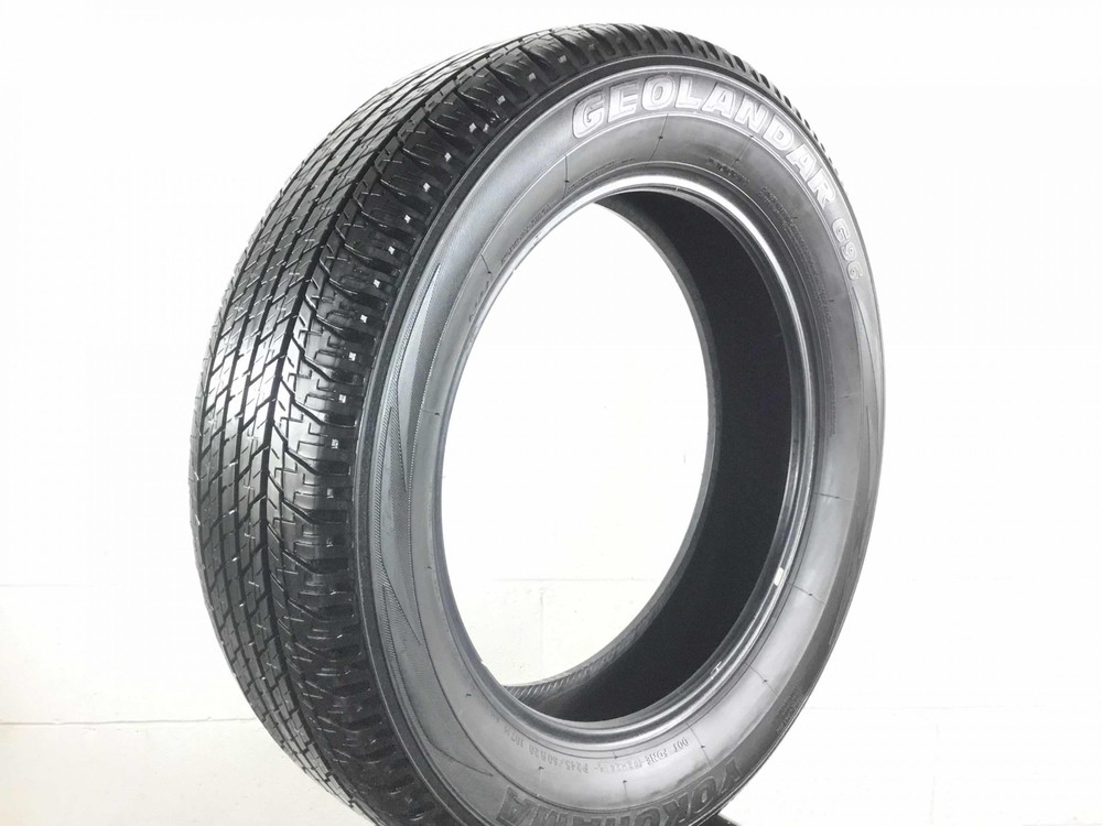 Set Of 4 P245/60R20 Yokohama Geolandar G96B 107 H Used 8/32nds