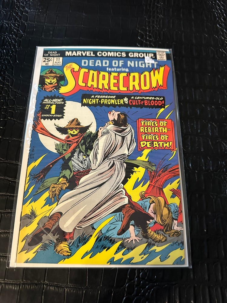 1975 Marvel DEAD OF NIGHT #11 - 1st Scarecrow in F/VF condition