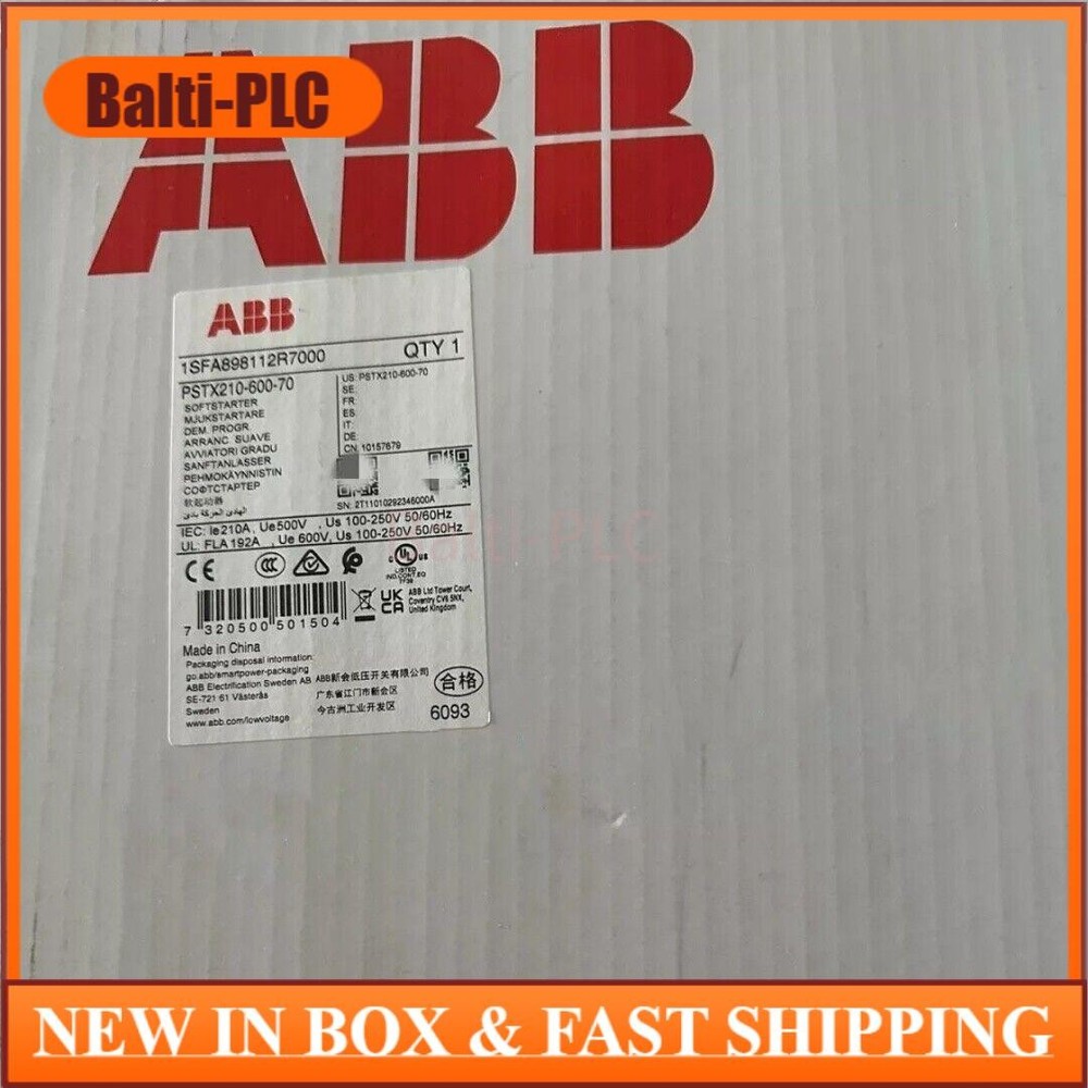 PSTX210-600-70 New Soft Starter PSTX210-600-70 IPCS US Free TAX