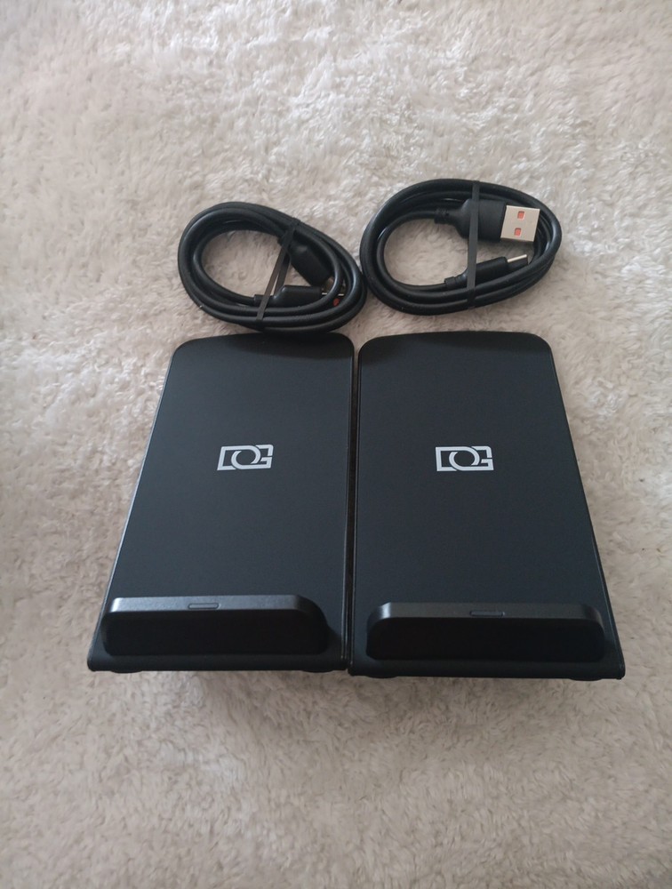 DGBAY 2 Pack Fast Wireless Charger for Multiple Devices