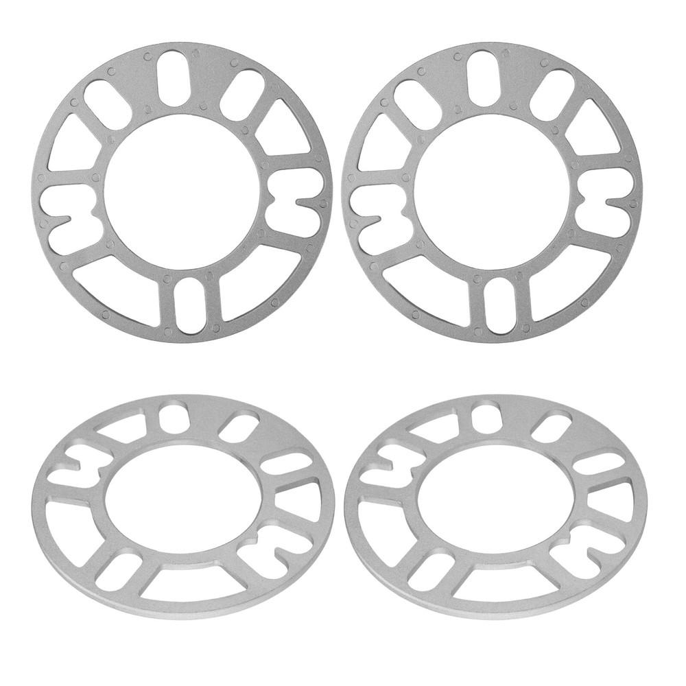 4Pcs Universal 5mm Wheel Spacers Fit 4X100 4X114.3 5X105-120  
