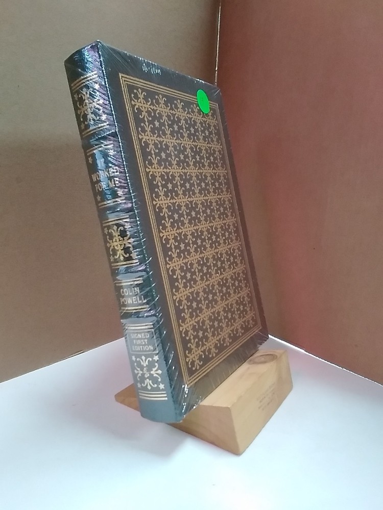Signed 1st Edition It Worked for Me by Colin Powell Easton Press Leather Sealed