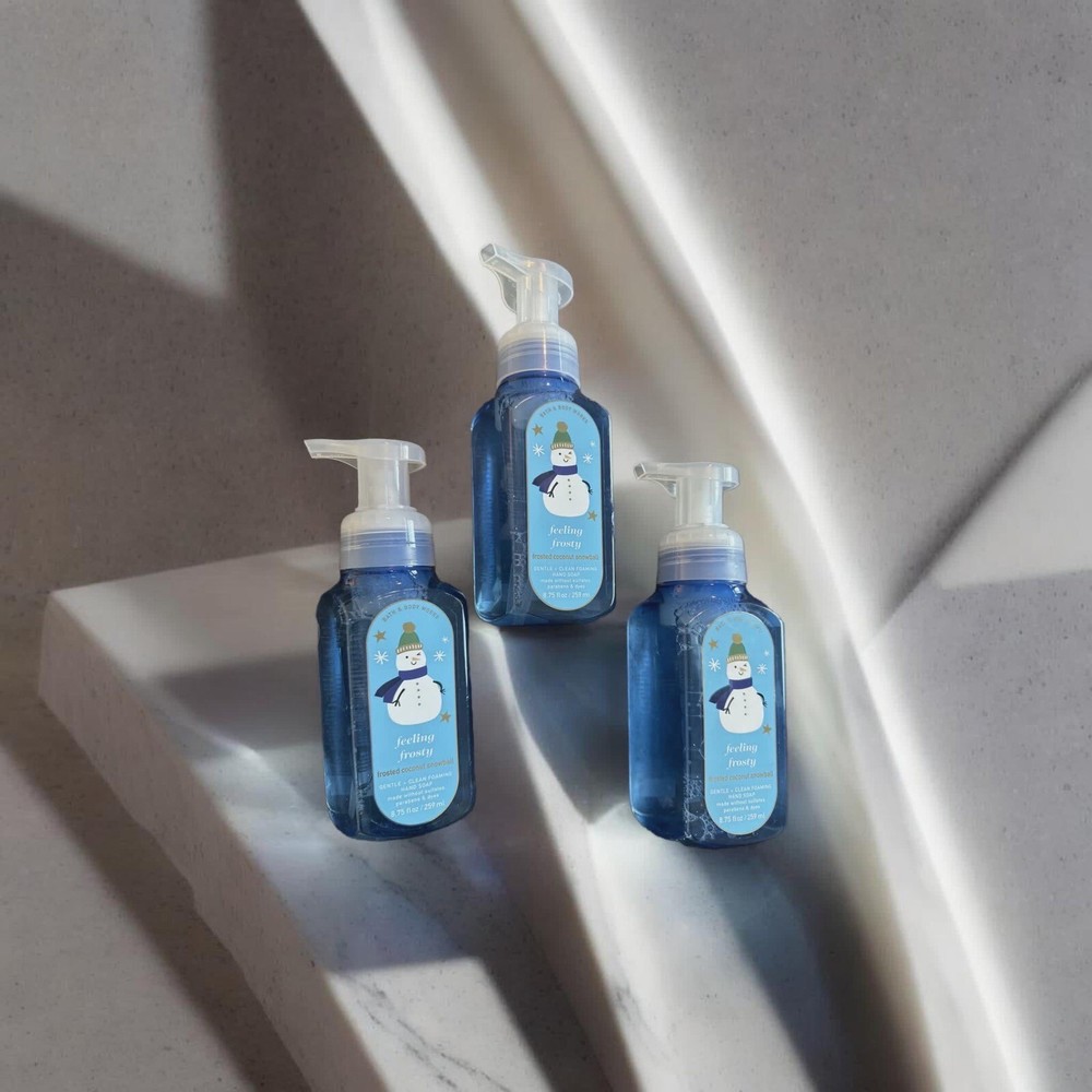 BATH & BODY WORKS GENTLE & FOAMING HAND SOAP FEELING FROSTY 8.75 FL/oz 259 m NEW