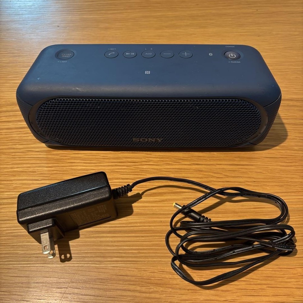 Sony SRS-XB30 Black Portable Wireless Speaker Bluetooth Japan Used