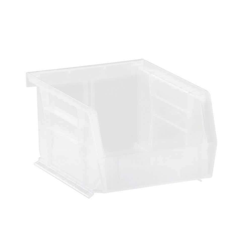 Ultra Series 0.5 qt Clear Stackable Hanging Bins 24-Pack