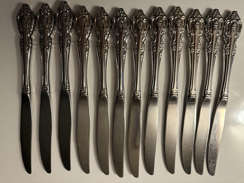 Set Of 12 Oneida Community BRAHMS Knives