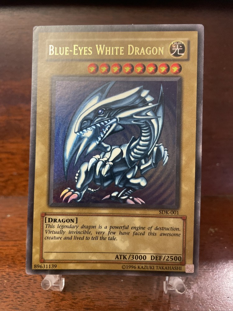 Ultra Rare Blue-Eyes White Dragon SDK-001 Kaiba Starter Deck Holo Yugioh