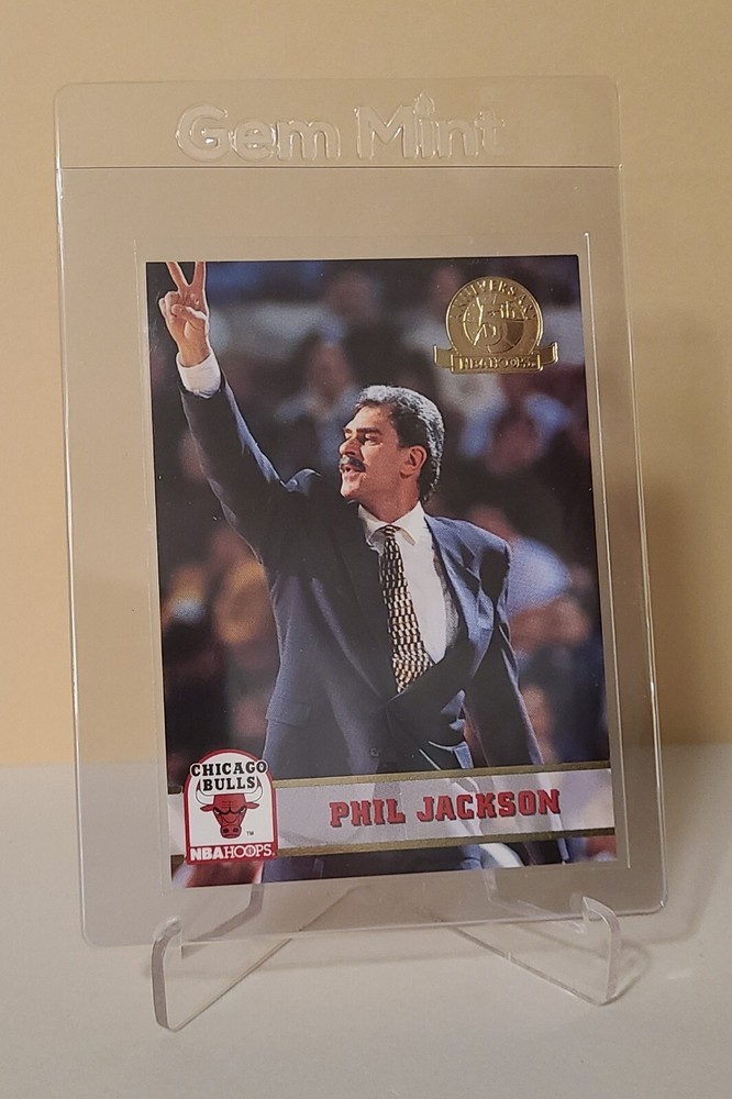 Phil Jackson 1993 Hoops Gold Card Mint Condition  