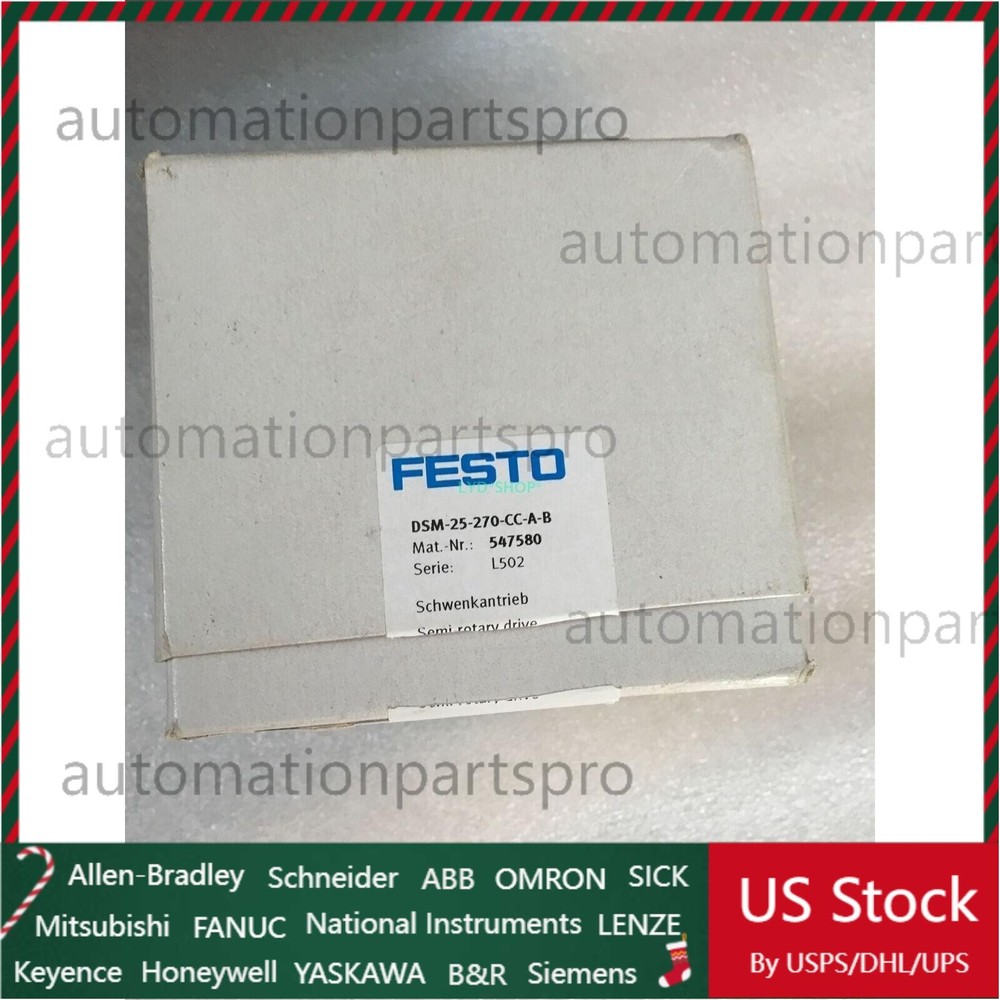 US FREE TAX NEW Festo DSM-25-270-CC-A-B 547580 Rotary Actuator 145psi