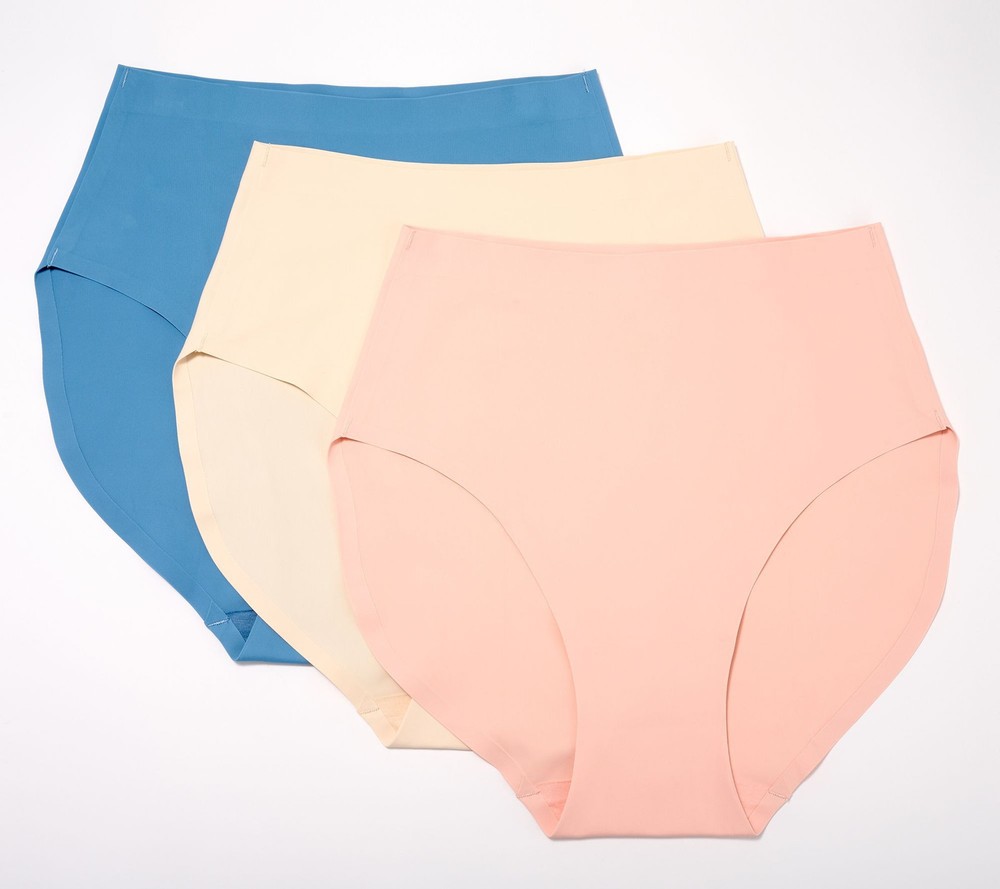 Anybody Women's Panties Sz L Intimates Bonded Brief Panty Multi-colored A519368