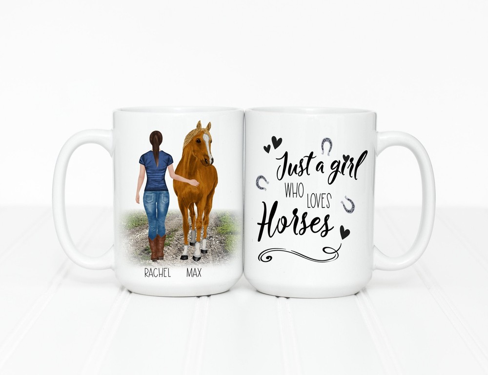 Personalized Horse Mug Personalized Gift For Her Custom Horse Tumbler Horse Gift
