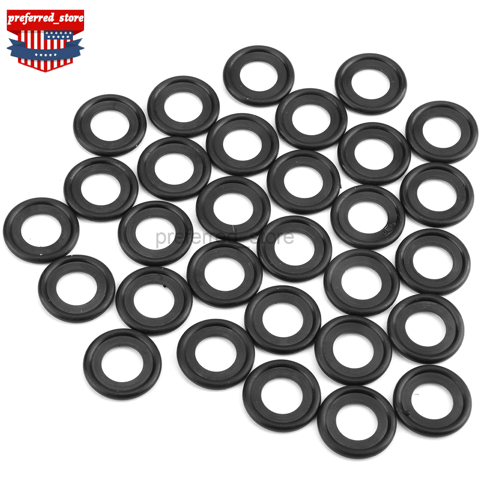 30x For GM Parts 12616850 Oil Pan Drain Plug Seal