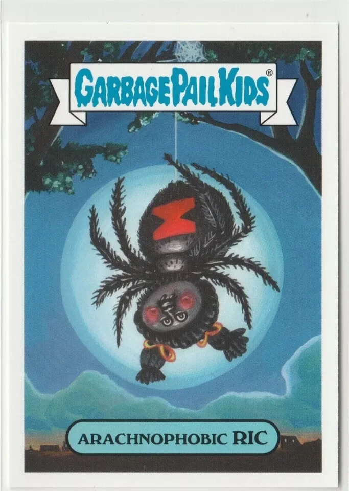Arachnophobic Ric 8a Garbage Pail Kids GPK 2019 We Hate the 90s