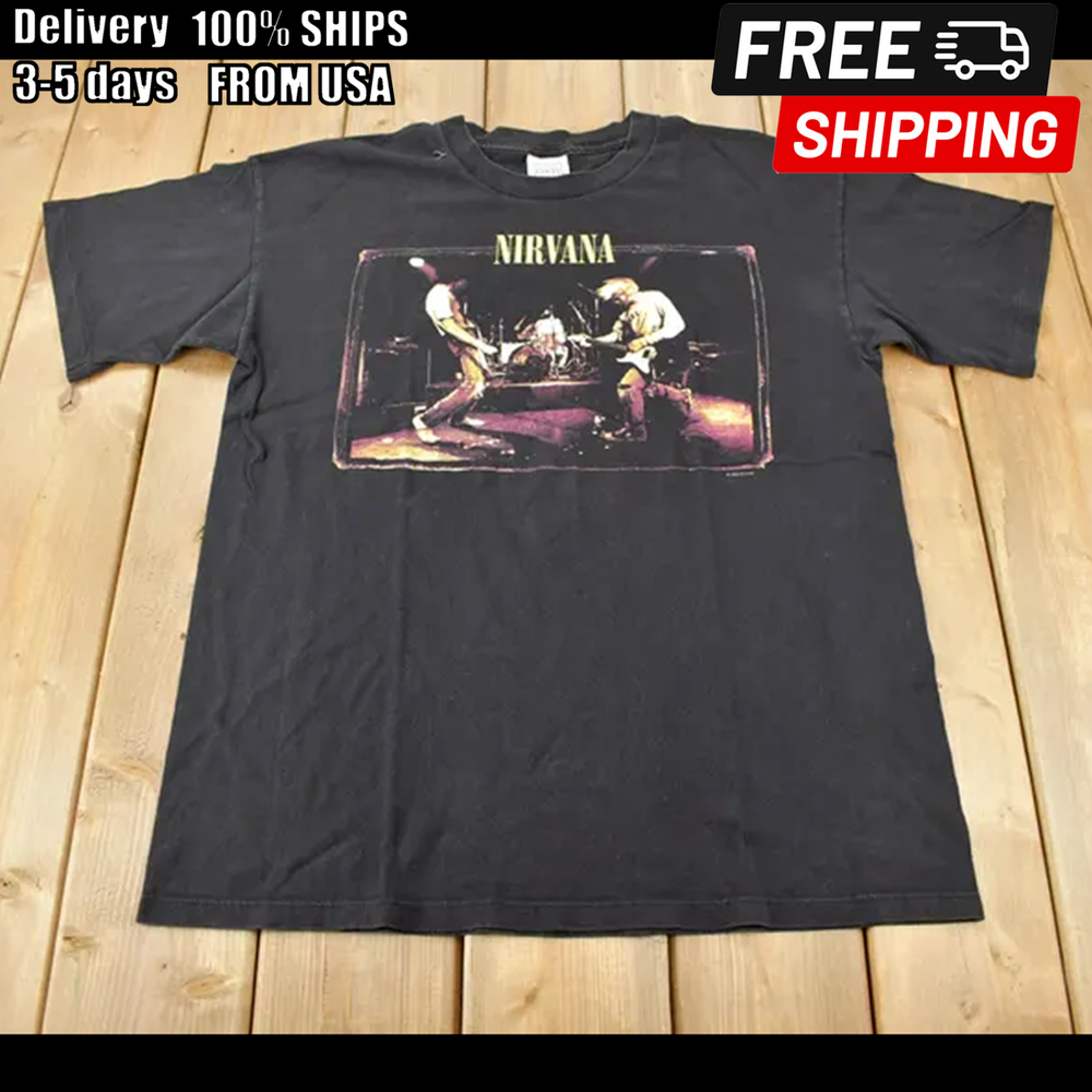 Vintage 1996 Nirvana From The Muddy Banks Of The Wishkah Shirt S-5XL