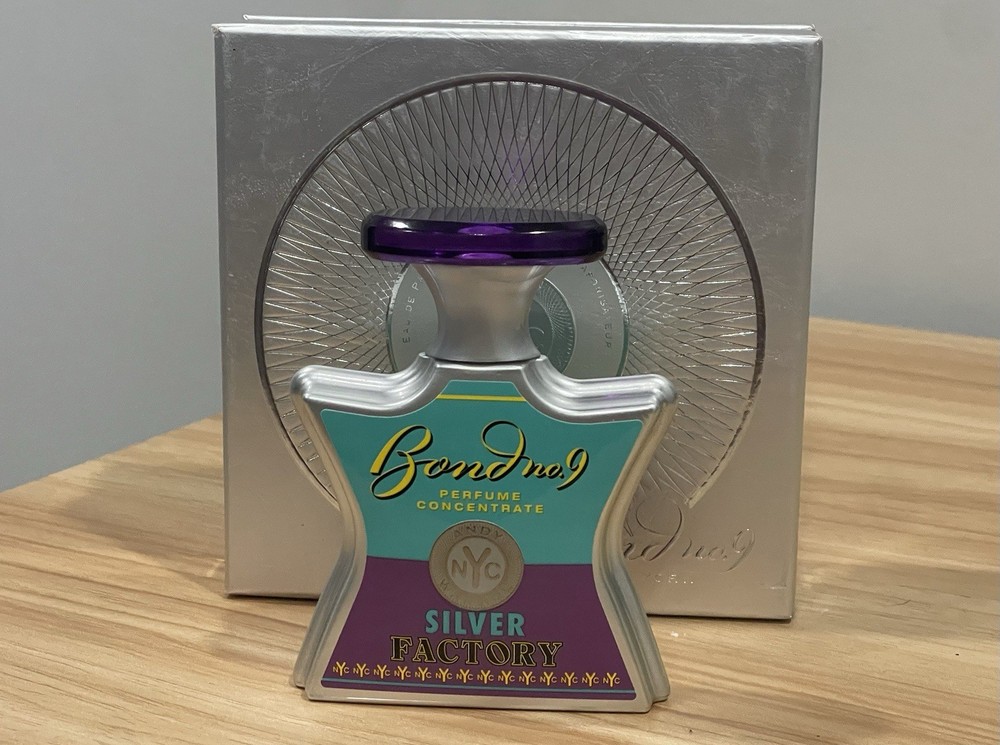 Bond No 9 ANDY WARHOL Silver Factory Perfume 1.7 FL OZ 50 ML EDP Unisex