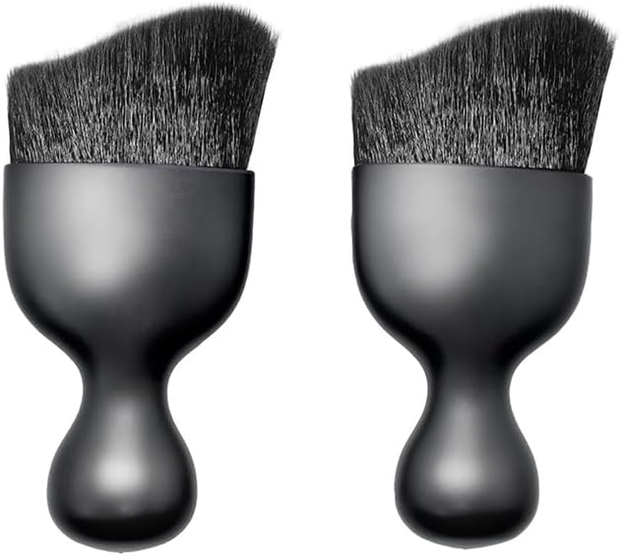 Car Interior Detailing Brush,2 Pack Soft Bristle Cleaning Dusting Brush,Car Dash