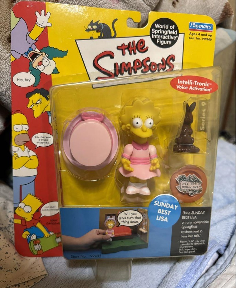 Playmates Series 9 The Simpsons Action Figure #324a12 – Collectible Toy for Fans