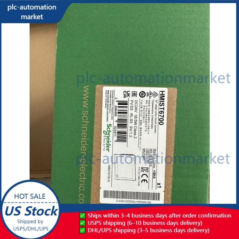 1PC New Schneider HMIST6700 HMI Touch Screen Expedited Shipping