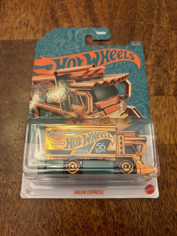 Hot Wheels 56th Anniversary Raijin Express  Chase