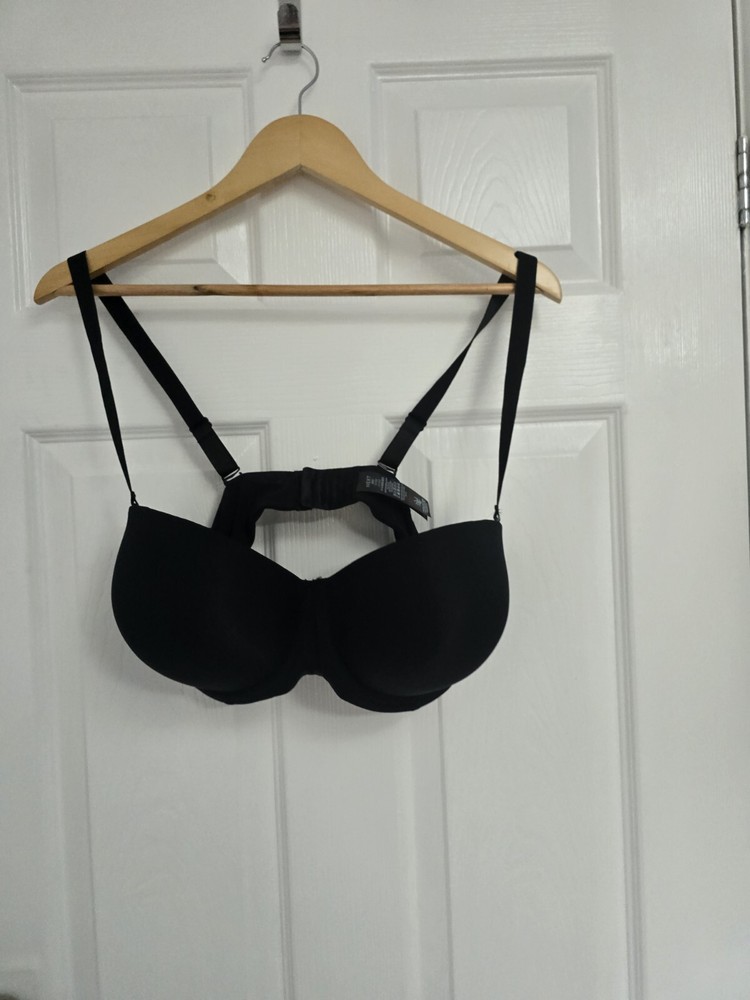 Next Ladies Black Padded Underwired Bra 40DD NWT