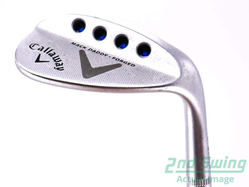 Callaway Mack Daddy Forged Chrome Wedge Lob LW 60 Degree Steel Stiff Right-Handed 35.0 Inches Golf Club