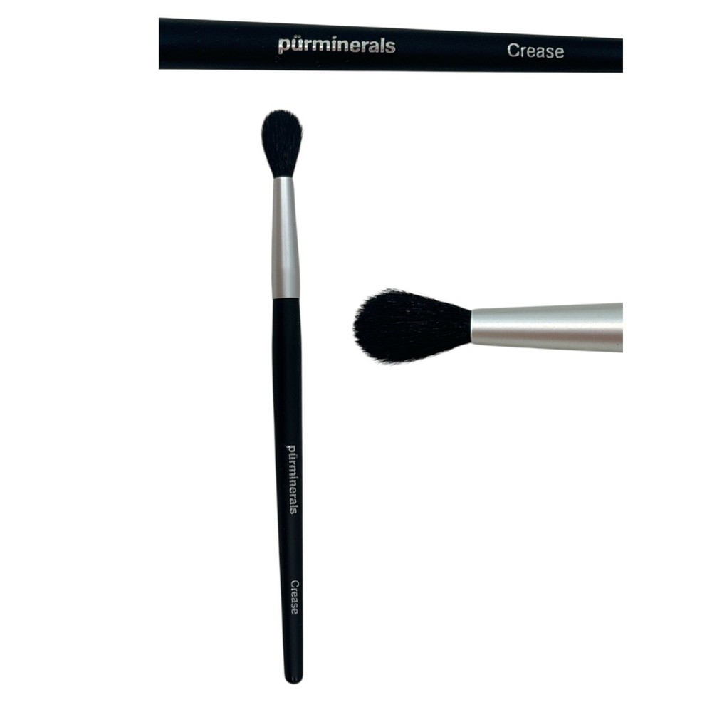 PUR Minerals Crease Brush with Black Handle – Brand New