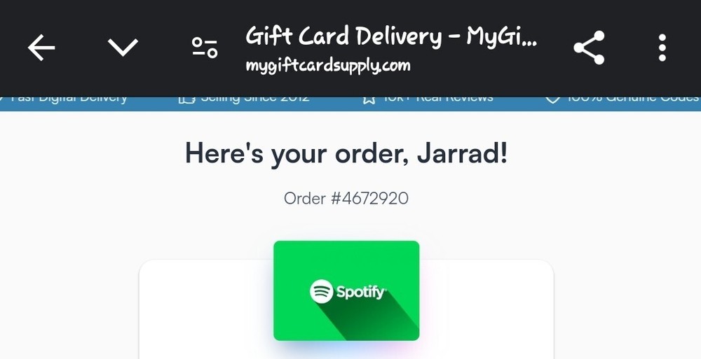 Spotify Gift Card - Perfect for Music Lovers-image