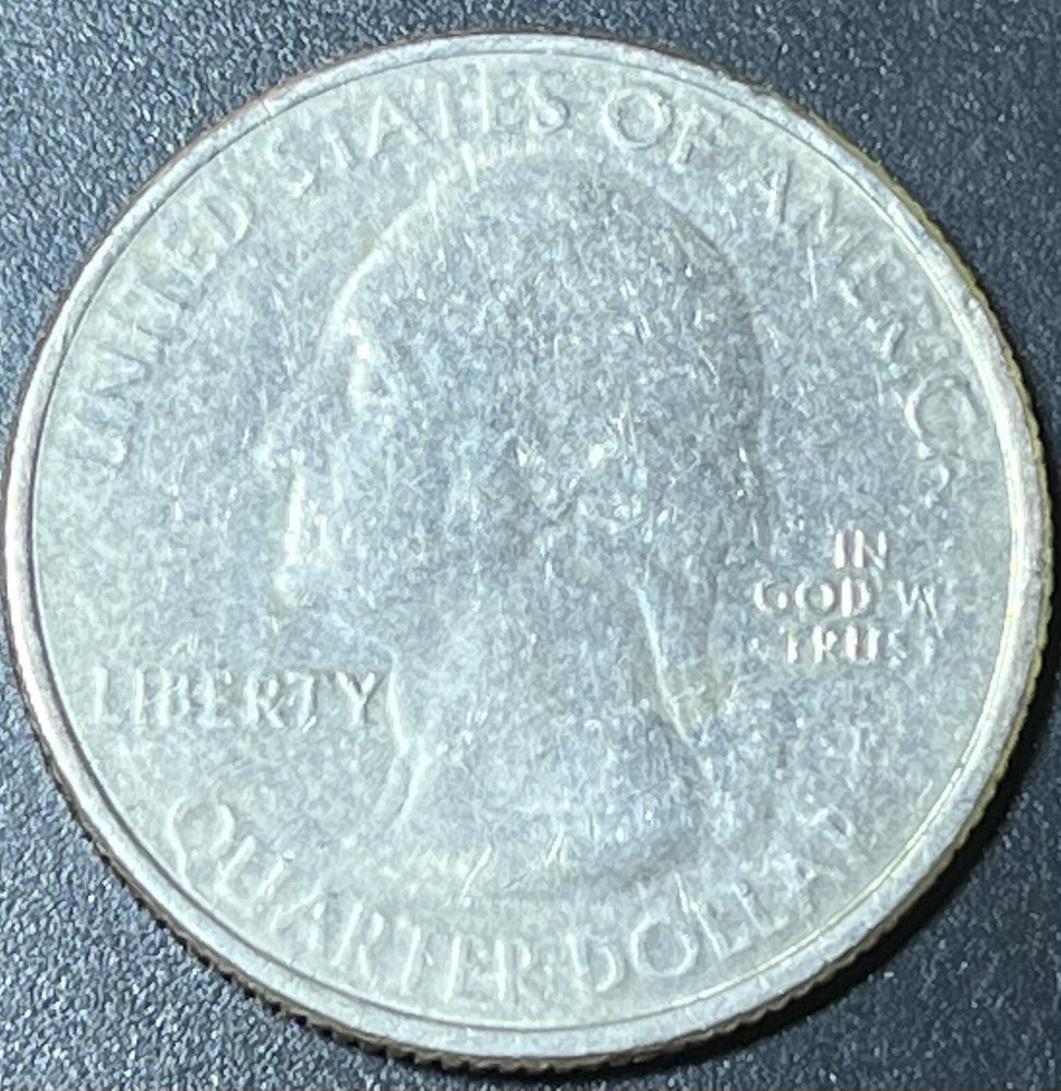 2016-P Theodore Roosevelt North Dakota Quarter Errors (Struck Through, DDR,SMD)