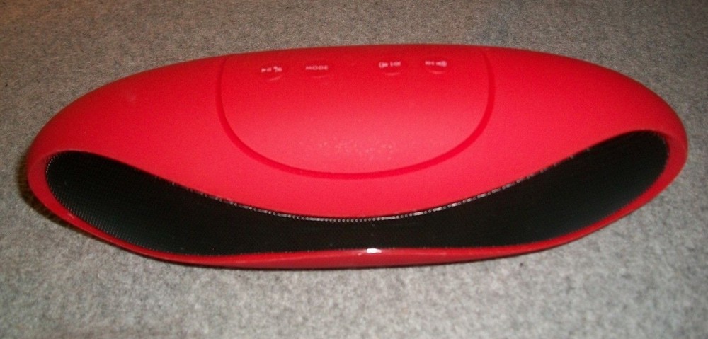 Mini Portable BT73 Wireless Bluetooth Speaker Red New In Box