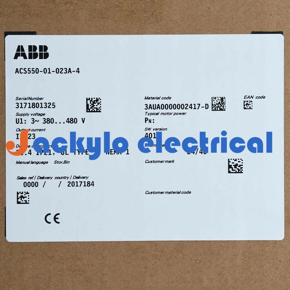 ACS550-01-023A-4 ABB Frequency Converter Brand New in Box!Spot Goods Zy