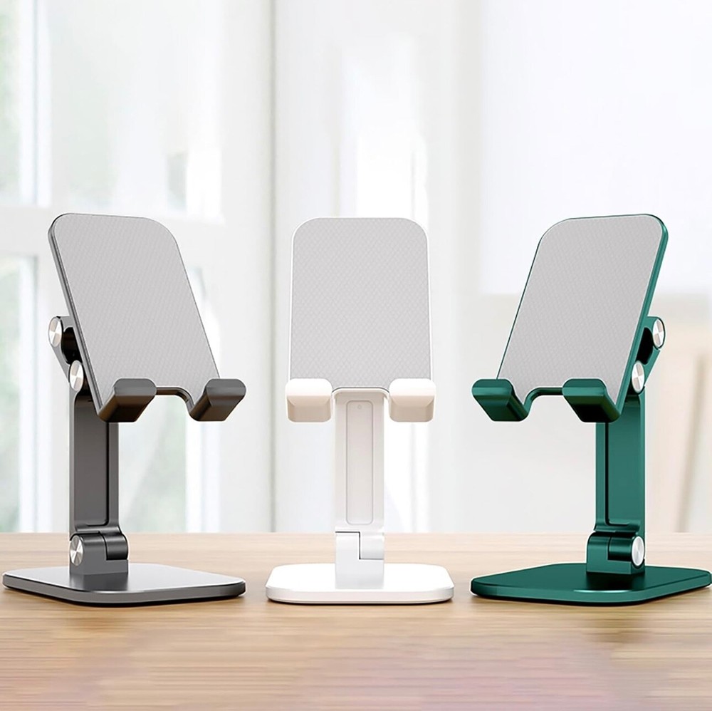 Foldable Tablet Stand for iPhone Samsung iPad Cell Phone Desktop Mount