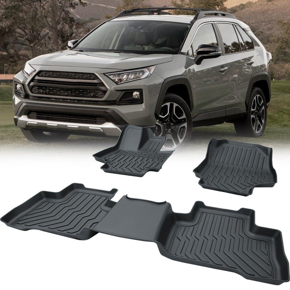 All Weather TPE Floor Mats Liner For 2014-2023 Toyota 4Runner 14-22 Lexus GX460